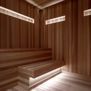 spa sauna interior woodwork design
